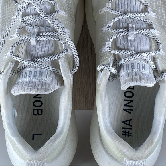 Nobull Journey White Translucent Ripstop Shoes Men’s Size 7.5 / Women’s Size 9 - Picture 8 of 9